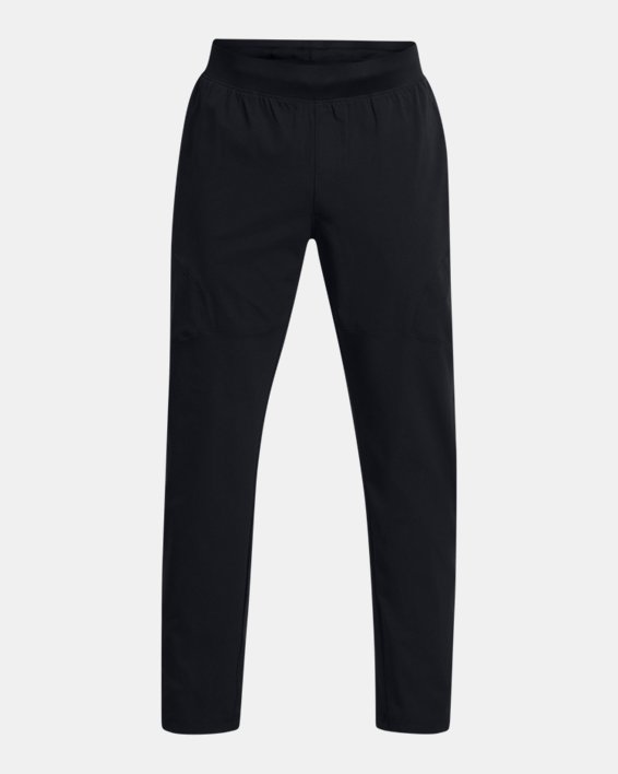 Men's UA Unstoppable Vent Tapered Pants in Black image number 4